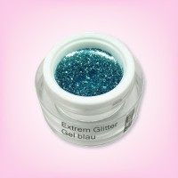 Extreme Glitter Gel blue 5 ml 